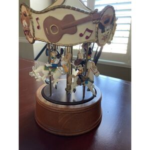 Rare- Disney Mickey’s Western Musical Carousel by Willett’s Design